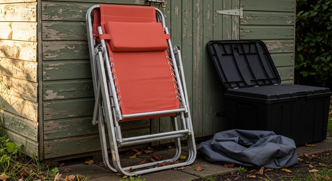 Pliable et compact : ranger son bain de soleil hors saison